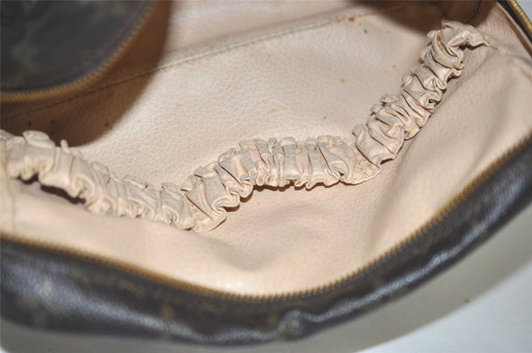 Auth Louis Vuitton Monogram Trousse Toilette 23 Clutch Bag M47524 LV Junk 1598K