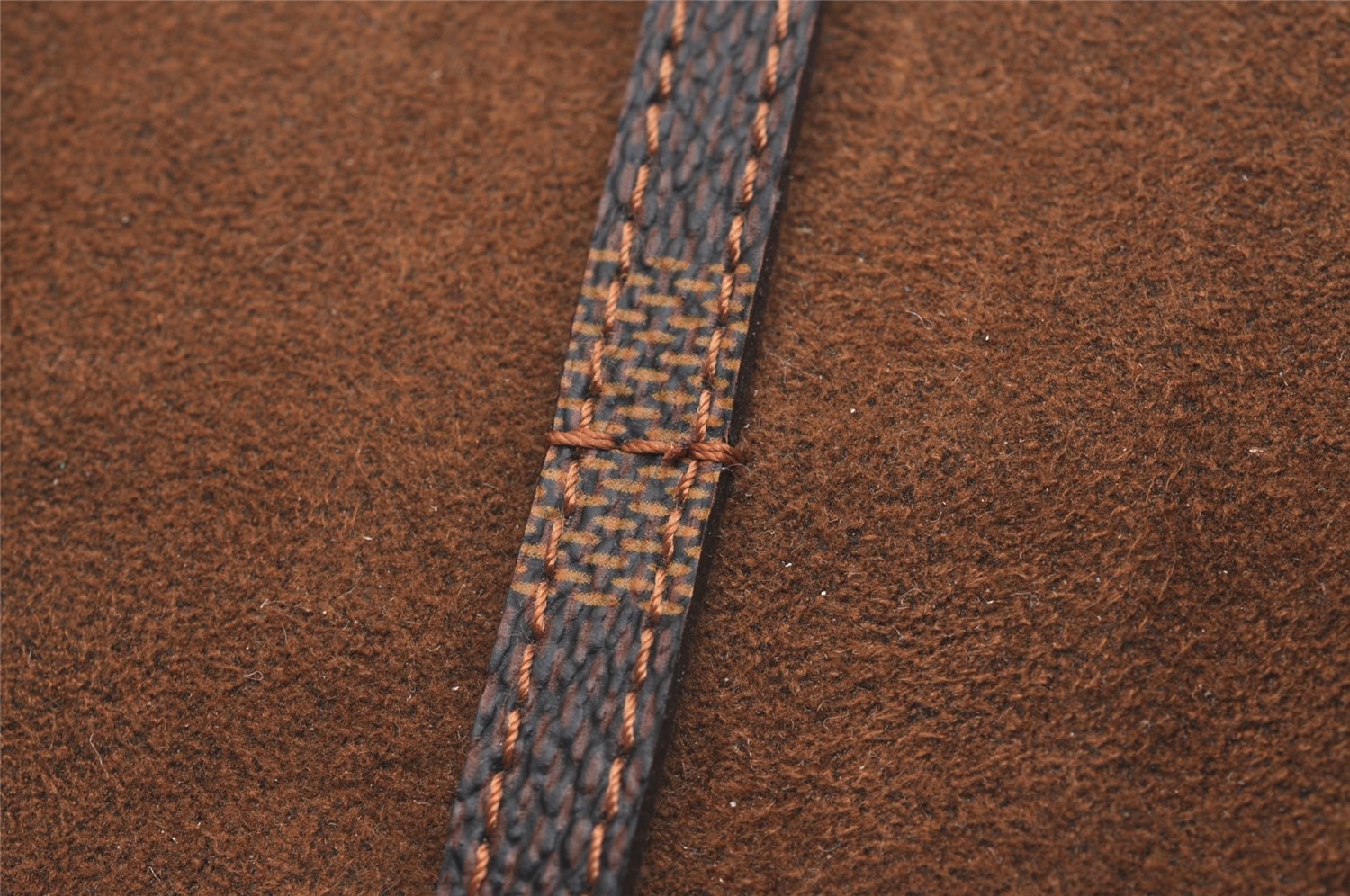 Authentic Louis Vuitton Damier Cufflinks Accessory Case Pouch M64681 LV 1600I