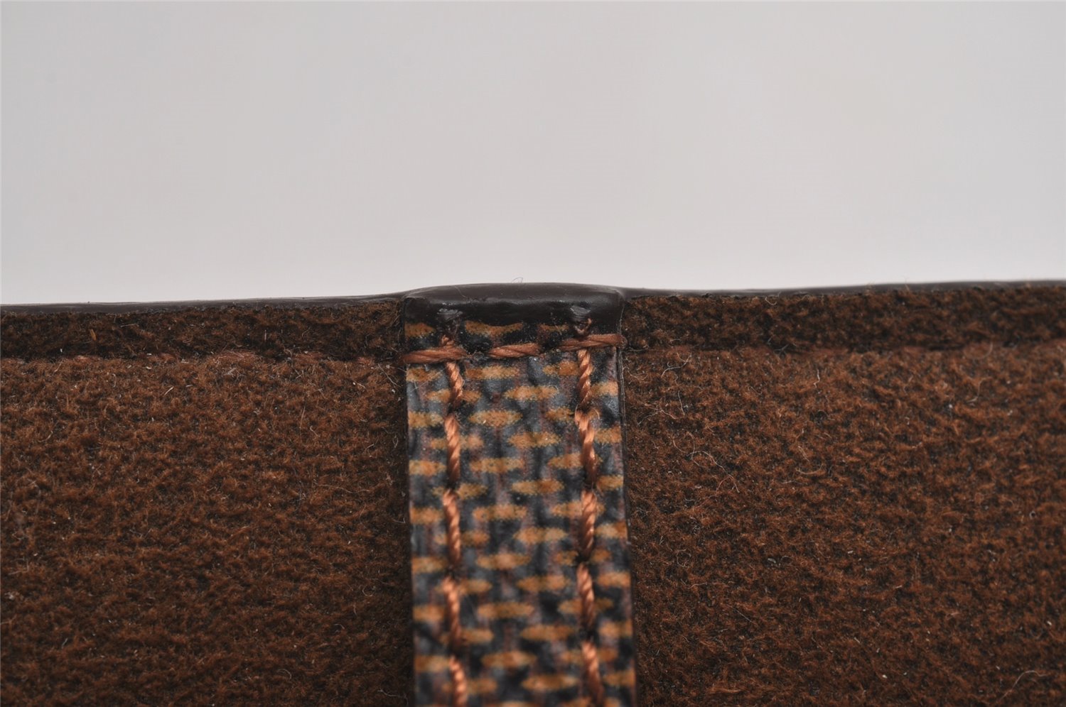 Authentic Louis Vuitton Damier Cufflinks Accessory Case Pouch M64681 LV 1600I