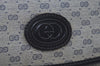 Authentic GUCCI Micro GG PVC Leather Shoulder Crossbody Bag Navy Blue Junk 1601J