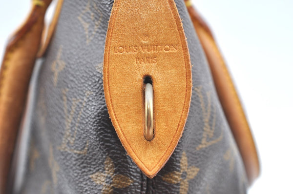 Authentic Louis Vuitton Monogram Lockit Hand Tote Bag Purse M40102 LV 1602H