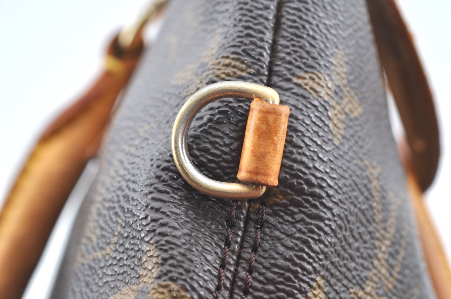 Authentic Louis Vuitton Monogram Lockit Hand Tote Bag Purse M40102 LV 1602H