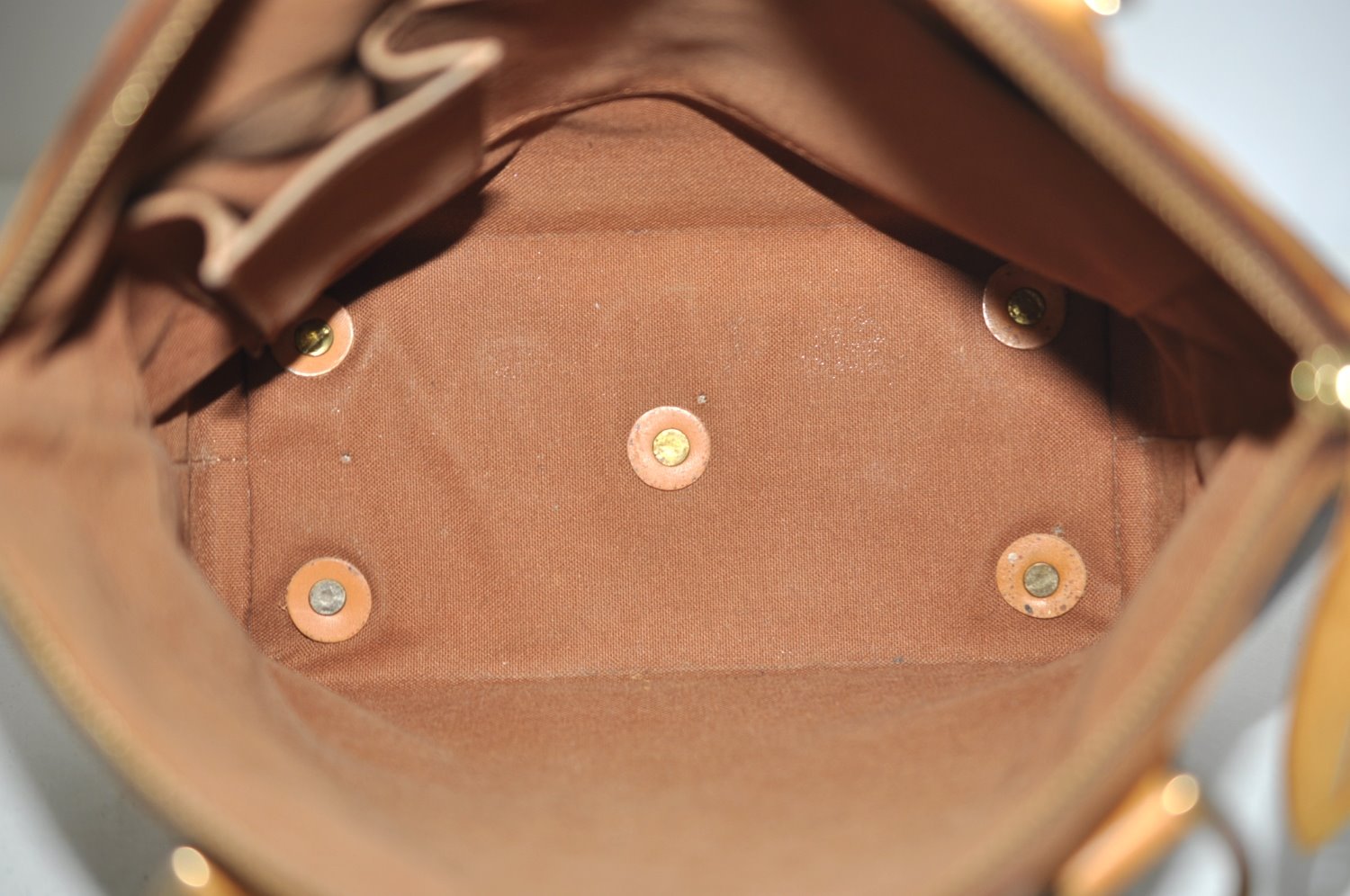 Authentic Louis Vuitton Monogram Lockit Hand Tote Bag Purse M40102 LV 1602H