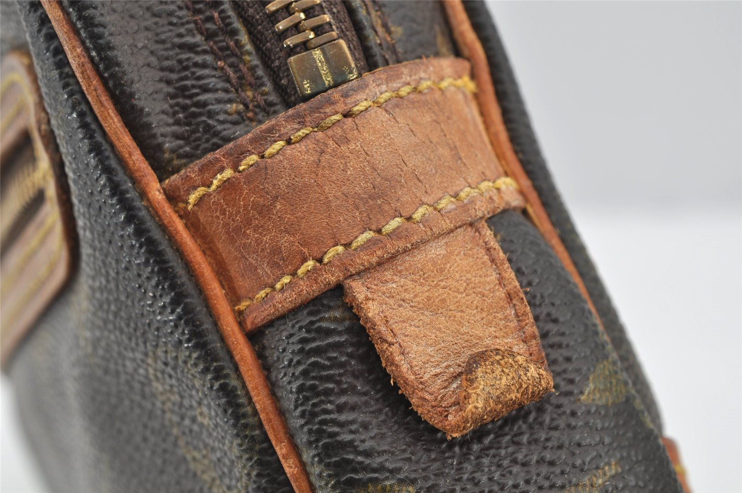 Authentic Louis Vuitton Monogram Marly Dragonne GM M51825 Clutch Hand Bag 1602I