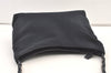 Authentic Salvatore Ferragamo Vara Chain Shoulder Bag Nylon Leather Navy 1602K