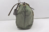 Authentic PRADA Nylon Tessuto Leather 2Way Shoulder Tote Bag Green Junk 1603J