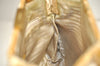 Authentic PRADA Vintage Velour Shoulder Hand Bag Purse Beige 1603K