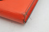 Authentic Louis Vuitton Monogram Epi Portefeuille Marie Rose Wallet Orange 1604K