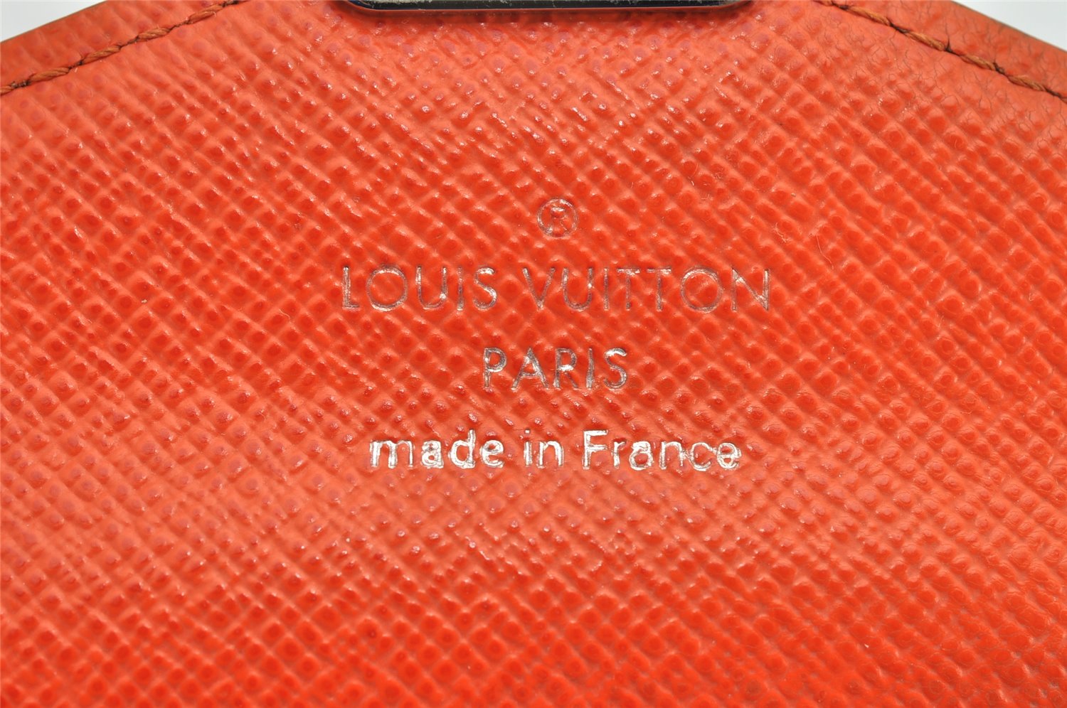 Authentic Louis Vuitton Monogram Epi Portefeuille Marie Rose Wallet Orange 1604K