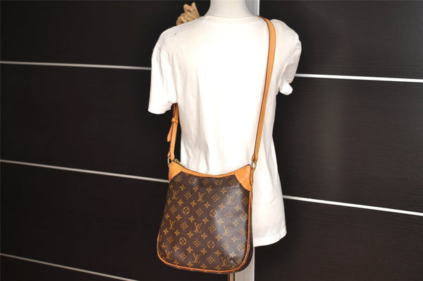 Authentic Louis Vuitton Monogram Odeon PM Shoulder Cross Bag M56390 LV 1605I
