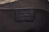 Authentic GUCCI Web Sherry Line Tote Bag GG Canvas Leather 189669 Brown 1606J