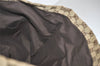 Authentic GUCCI Web Sherry Line Tote Bag GG Canvas Leather 189669 Brown 1606J