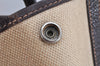 Authentic HERMES Garden Party PM Tote Hand Bag Leather Beige Brown 1606K