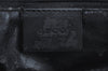 Authentic GUCCI Vintage Shoulder Hand Bag Purse Leather 0013064 Black 1607J