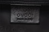 Authentic GUCCI Vintage Shoulder Bag Purse Nylon Leather 0013766 Black  1608I