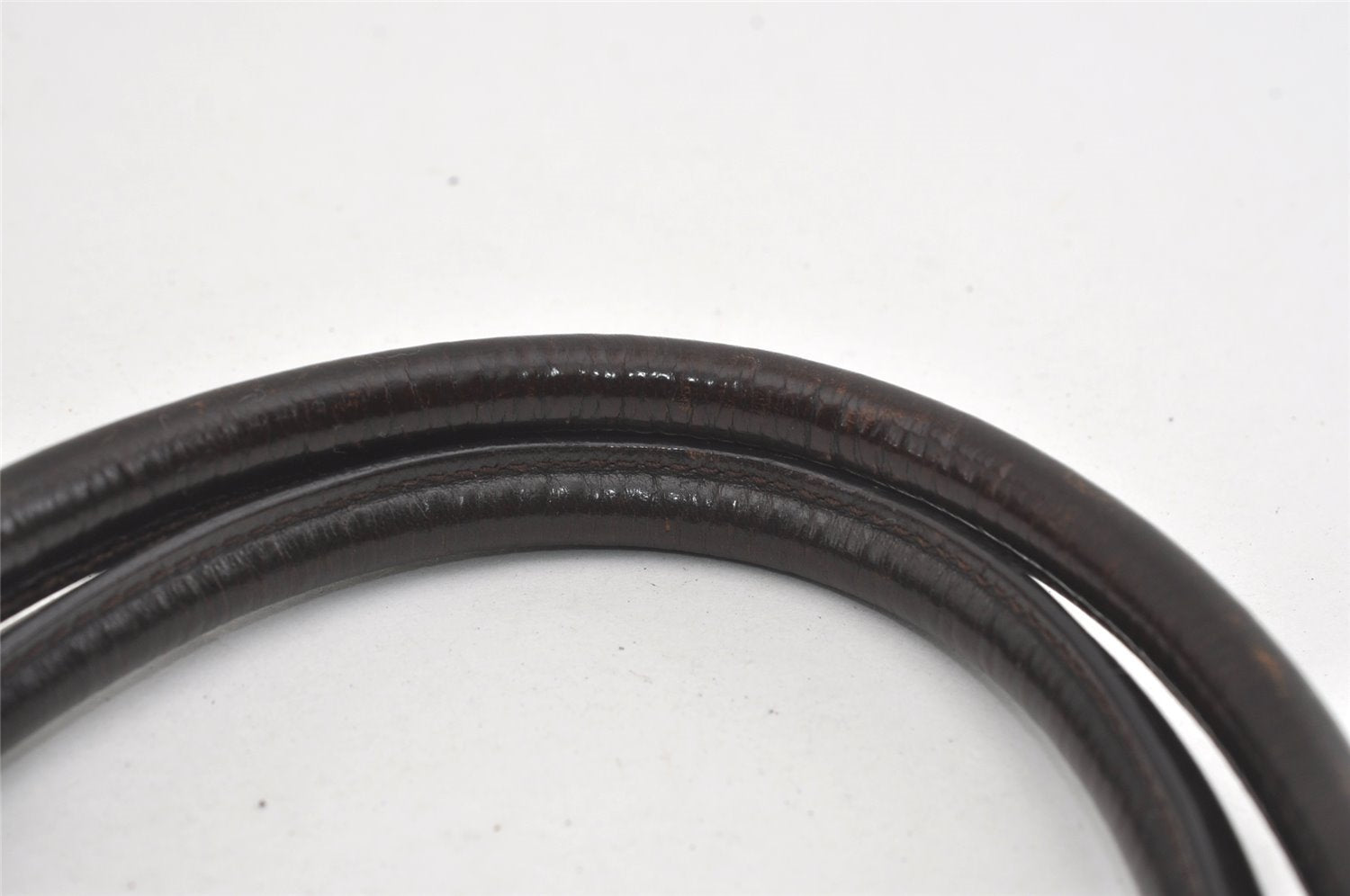 Authentic GUCCI Vintage Shoulder Tote Bag Nylon Leather Brown 1608J