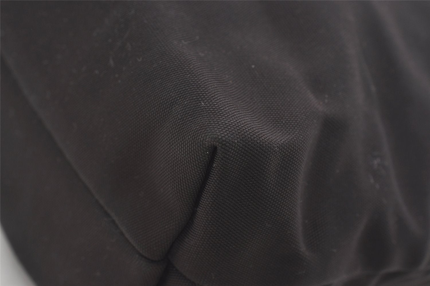 Authentic GUCCI Vintage Shoulder Tote Bag Nylon Leather Brown 1608J