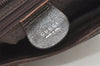 Authentic GUCCI Vintage Shoulder Tote Bag Nylon Leather Brown 1608J