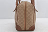 Authentic CELINE Macadam Blason Shoulder Hand Bag Purse PVC Leather Beige 1608K