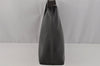 Authentic GUCCI Vintage Shoulder Hand Bag Purse Leather 0013017 Black 1609J