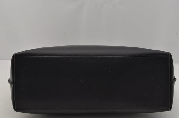 Authentic GUCCI Vintage Shoulder Hand Bag Purse Leather 0013017 Black 1609J