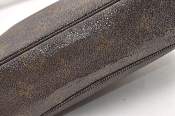 Auth Louis Vuitton Monogram Trousse Toilette 23 Clutch Hand Bag M47524 LV 1610K