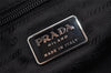 Authentic PRADA Vintage Nylon Tessuto Shoulder Hand Bag Black 1611I