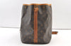 Auth Louis Vuitton Monogram Petit Noe M42226 Shoulder Drawstring Bag Junk 1612K