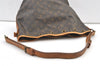 Auth Louis Vuitton Monogram Petit Noe M42226 Shoulder Drawstring Bag Junk 1612K