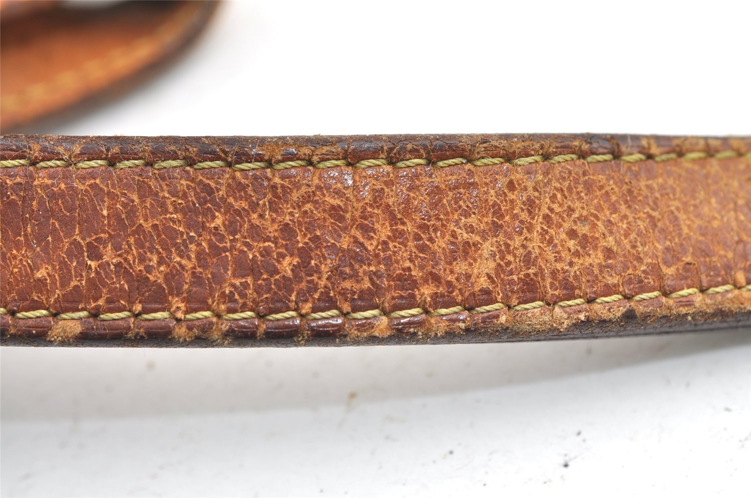 Auth Louis Vuitton Monogram Petit Noe M42226 Shoulder Drawstring Bag Junk 1612K