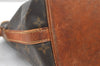 Auth Louis Vuitton Monogram Petit Noe M42226 Shoulder Drawstring Bag Junk 1612K