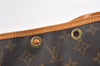 Auth Louis Vuitton Monogram Petit Noe M42226 Shoulder Drawstring Bag Junk 1612K