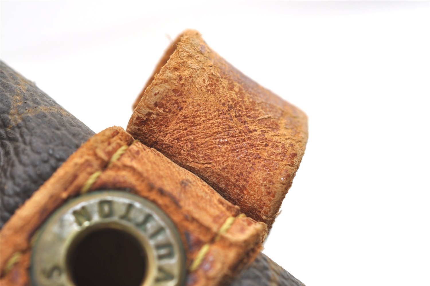 Auth Louis Vuitton Monogram Petit Noe M42226 Shoulder Drawstring Bag Junk 1612K