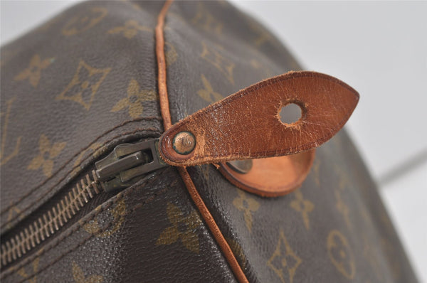 Authentic Louis Vuitton Monogram Keepall 60 Travel Boston Bag Old Model LV 1613J