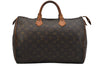 Authentic Louis Vuitton Monogram Speedy 35 Hand Boston Bag M41524 LV 1613K