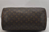 Authentic Louis Vuitton Monogram Speedy 35 Hand Boston Bag M41524 LV 1613K