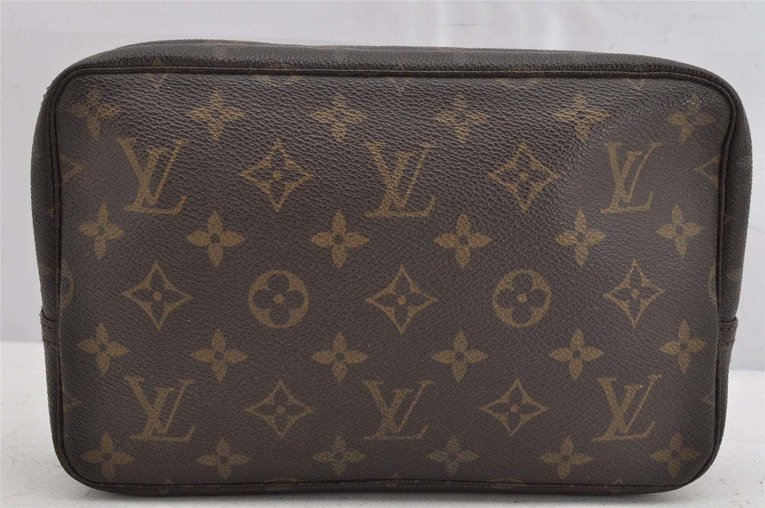 Auth Louis Vuitton Monogram Trousse Toilette 23 Clutch Bag M47524 Junk 1614K