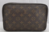 Auth Louis Vuitton Monogram Trousse Toilette 23 Clutch Bag M47524 Junk 1614K