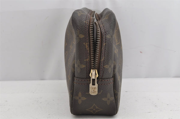 Auth Louis Vuitton Monogram Trousse Toilette 23 Clutch Bag M47524 Junk 1614K