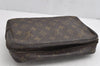 Auth Louis Vuitton Monogram Trousse Toilette 23 Clutch Bag M47524 Junk 1614K
