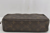 Auth Louis Vuitton Monogram Trousse Toilette 23 Clutch Bag M47524 Junk 1614K