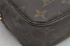 Auth Louis Vuitton Monogram Trousse Toilette 23 Clutch Bag M47524 Junk 1614K