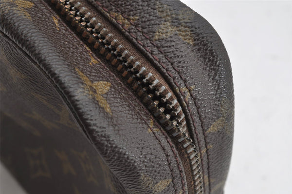 Auth Louis Vuitton Monogram Trousse Toilette 23 Clutch Bag M47524 Junk 1614K