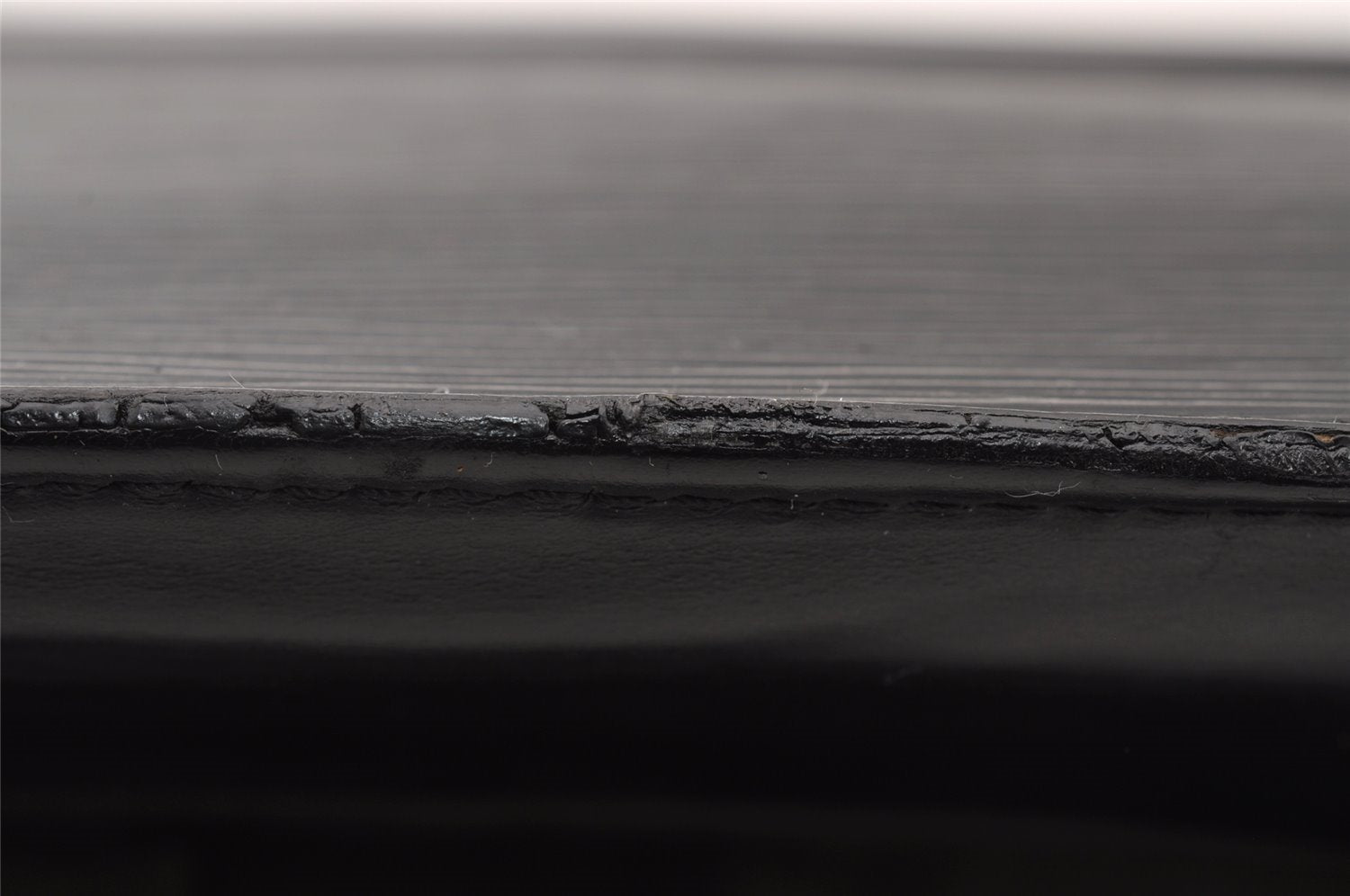 Authentic Louis Vuitton Epi Trousse Crete Clutch Bag Black M48402 LV Junk 1615I