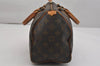 Authentic Louis Vuitton Monogram Speedy 25 Boston Hand Bag M41528 LV 1615K