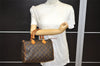 Authentic Louis Vuitton Monogram Speedy 25 Boston Hand Bag M41528 LV 1615K