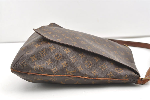 Authentic Louis Vuitton Monogram Musette Shoulder Cross Body Bag M51256 LV 1616J