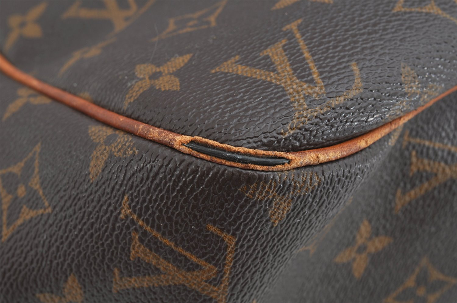 Auth Louis Vuitton Monogram Batignolles Horizontal Tote Bag M51154 Junk 1616K