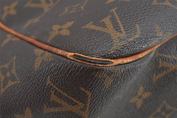 Auth Louis Vuitton Monogram Batignolles Horizontal Tote Bag M51154 Junk 1616K