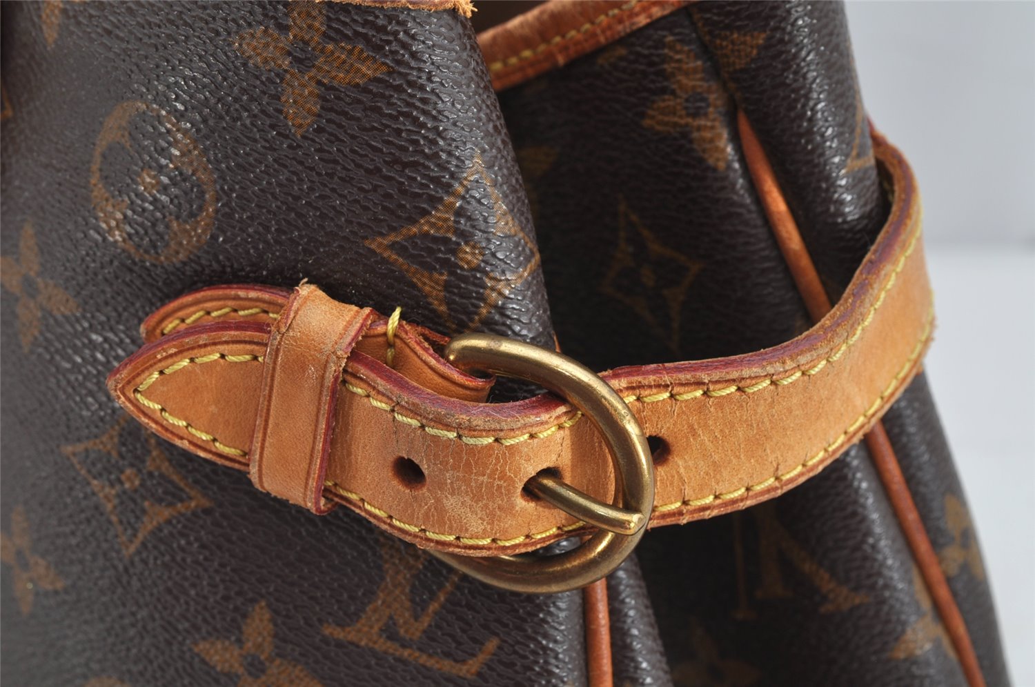 Auth Louis Vuitton Monogram Batignolles Horizontal Tote Bag M51154 Junk 1616K